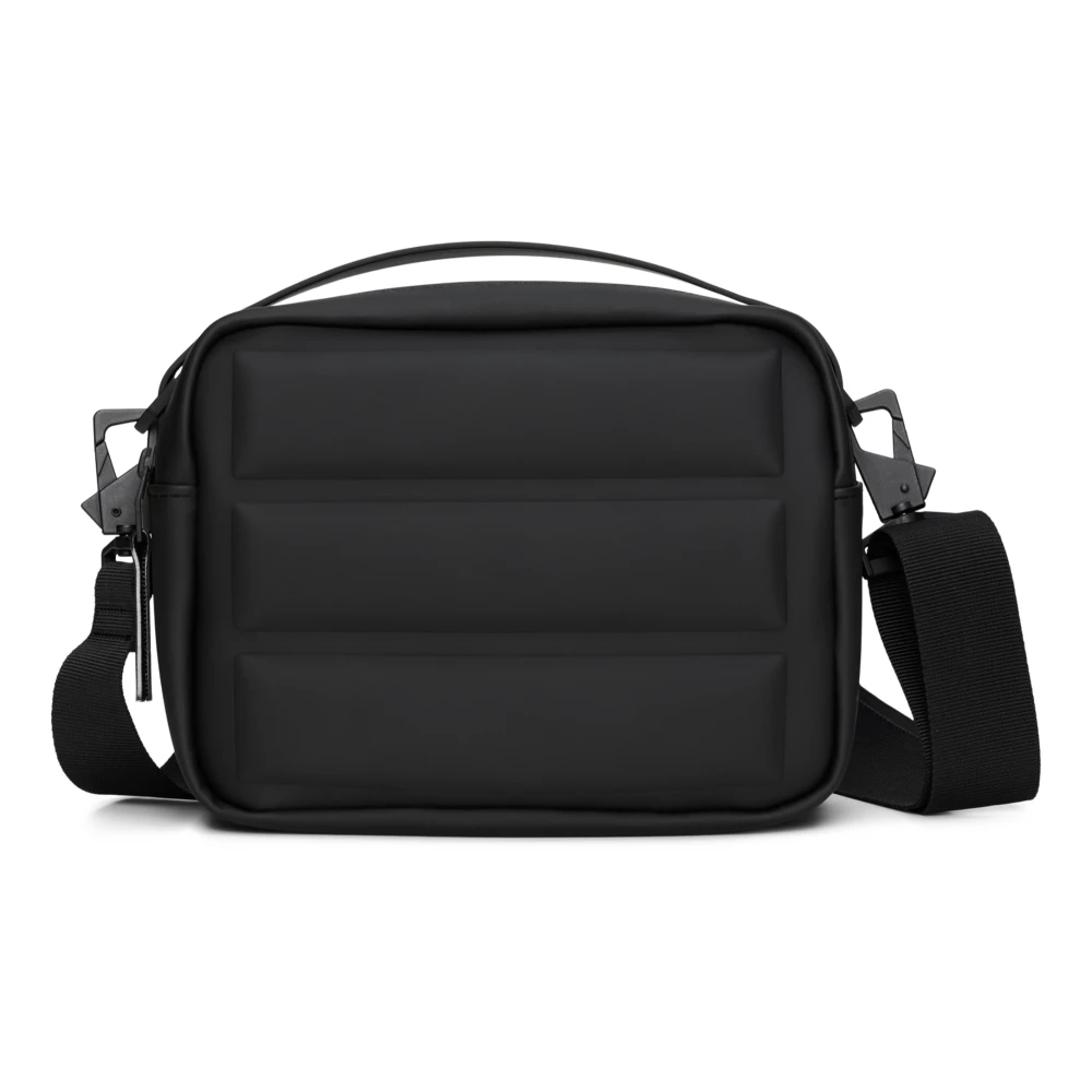 Rains Shield Box Bag Black Unisex