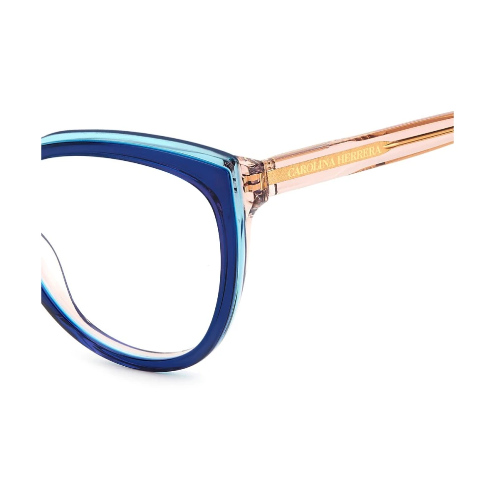 Carolina Herrera Blauw Roze Brillen HER 0207 Blue Unisex
