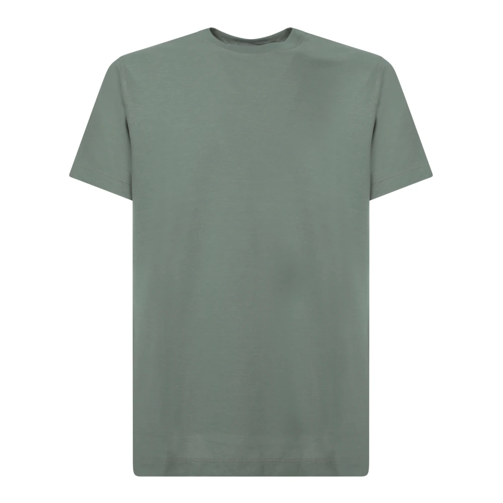 Zanone - Tops > T-Shirts - Green - Zanone - Modalova