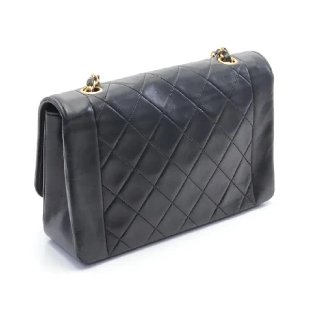 Chanel Vintage Pre-owned Leather chanel-bags Black Dames