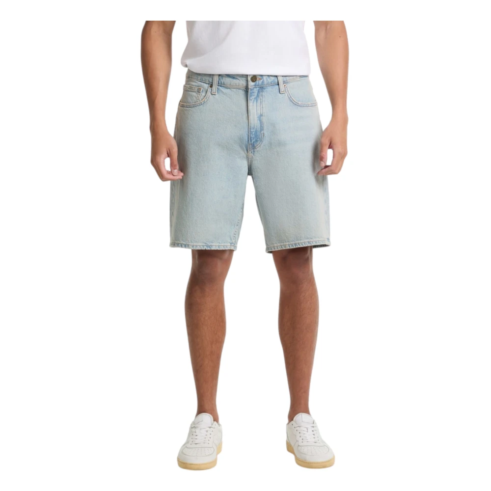 Guess Men's Blue Denim Shorts, W38, Denim Shorts