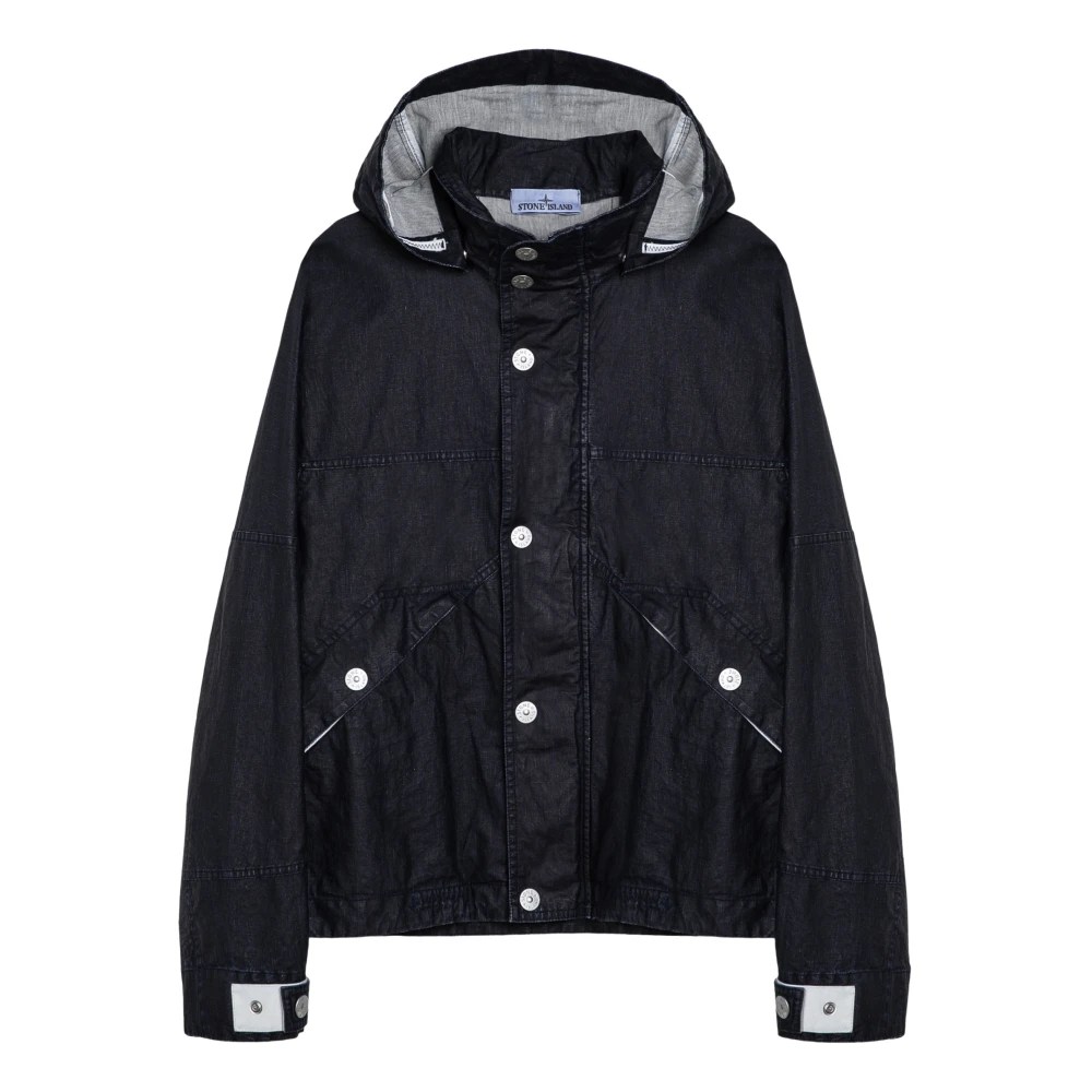 Stone Island Lichtgewicht jas Blue Heren