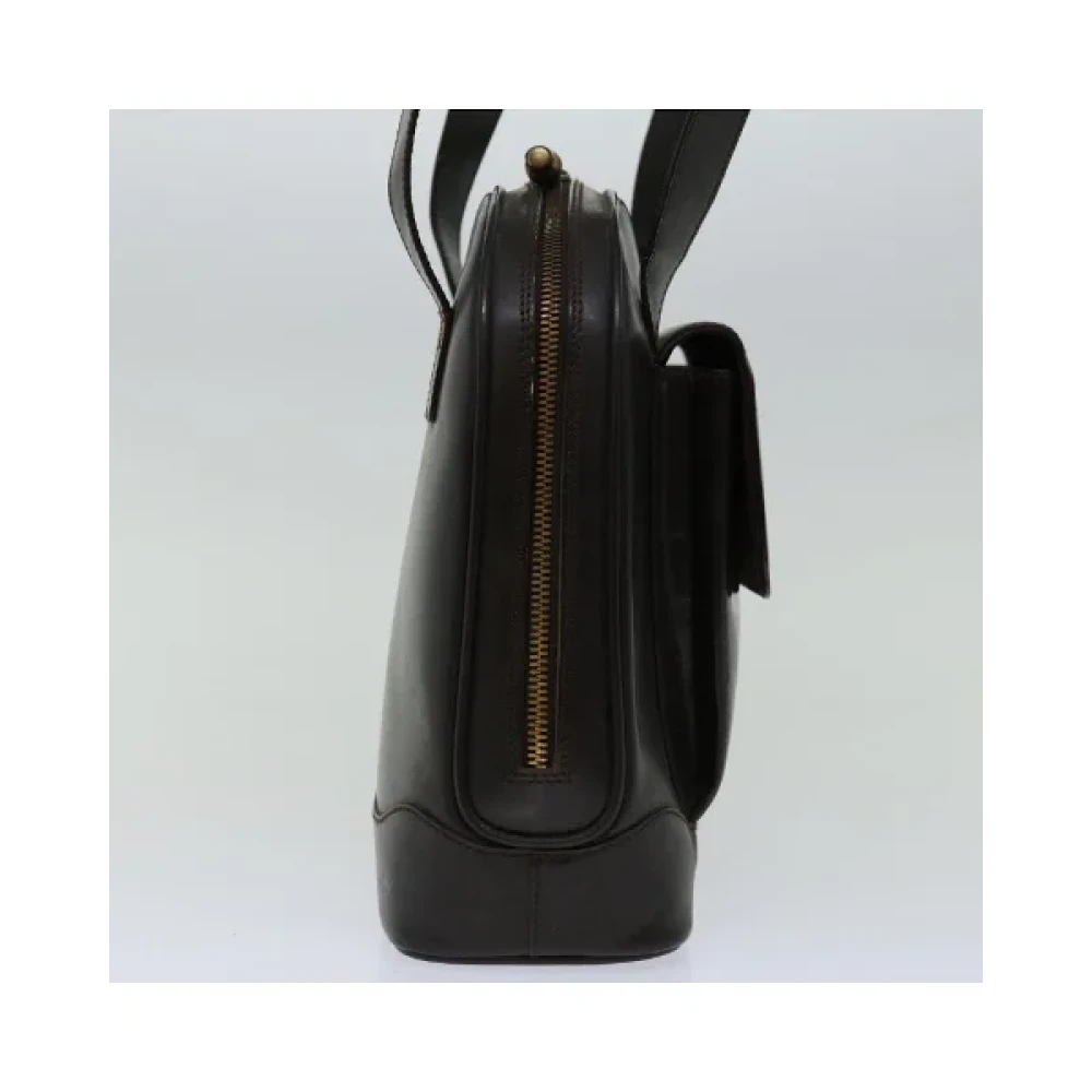 Gucci Vintage Pre-owned Leather gucci-bags Brown Dames