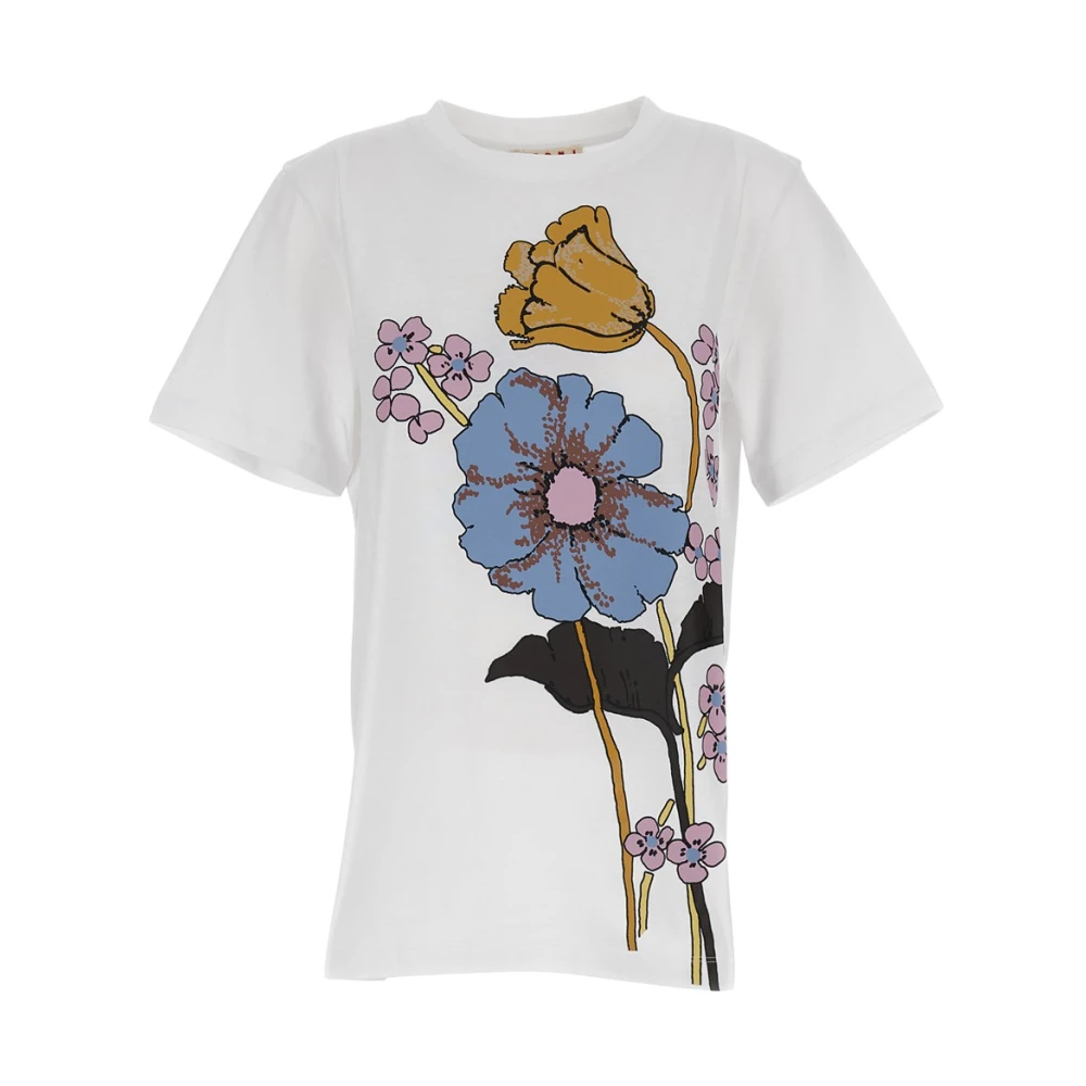 Marni Women's White T-Shirts - T-Shirts - Xs - Tops