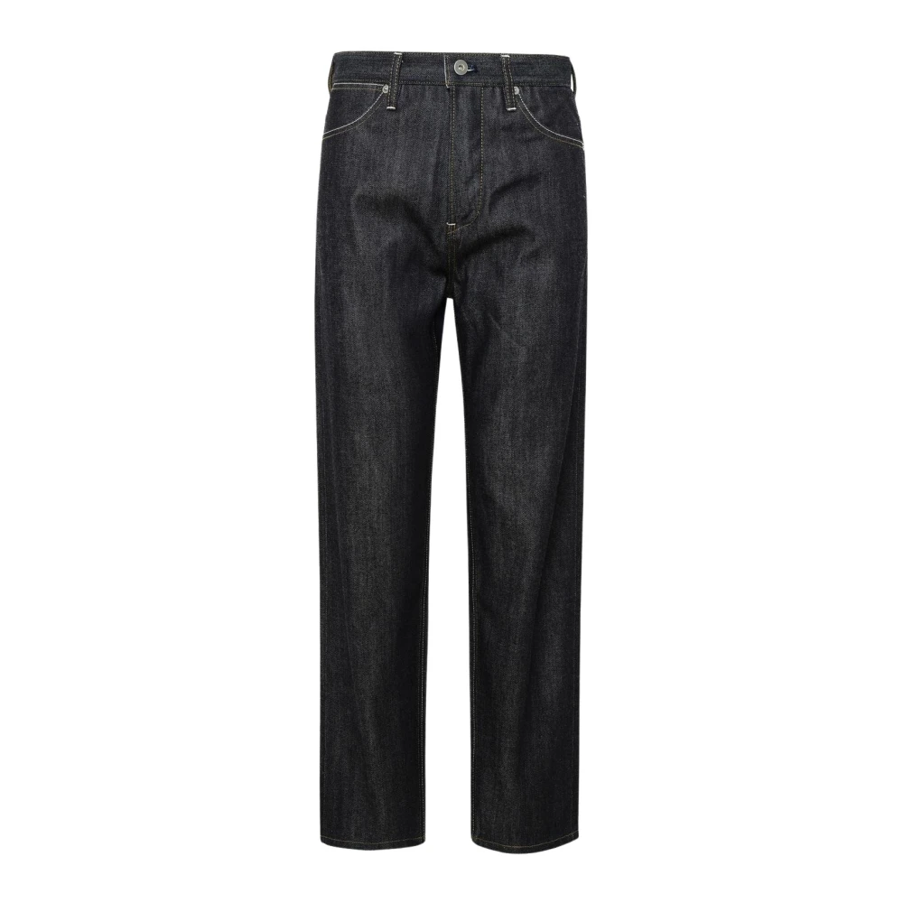 Jil Sander Zwarte katoenen jeans Black Dames