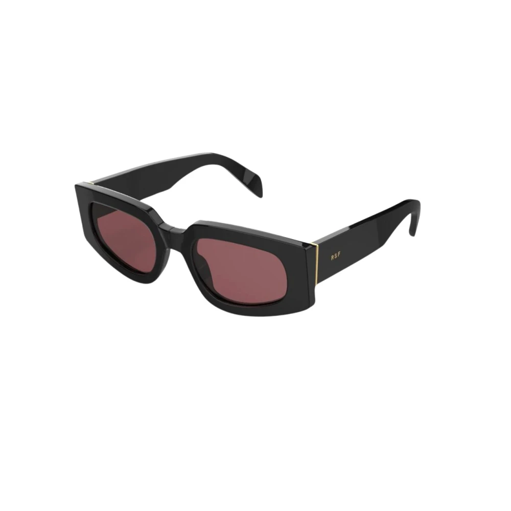 Retrosuperfuture Unisex Black Sunglasses, 53 Mm, Fantome Tetra Sunglasses