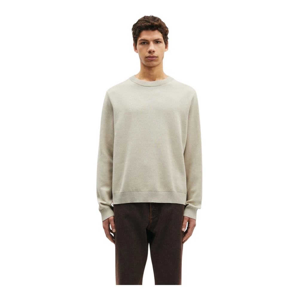 Samsøe Scandinavische Stijl Sweater Brown Heren