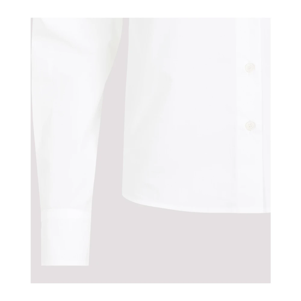 Fabiana Filippi Wit Optisch Shirt White Dames