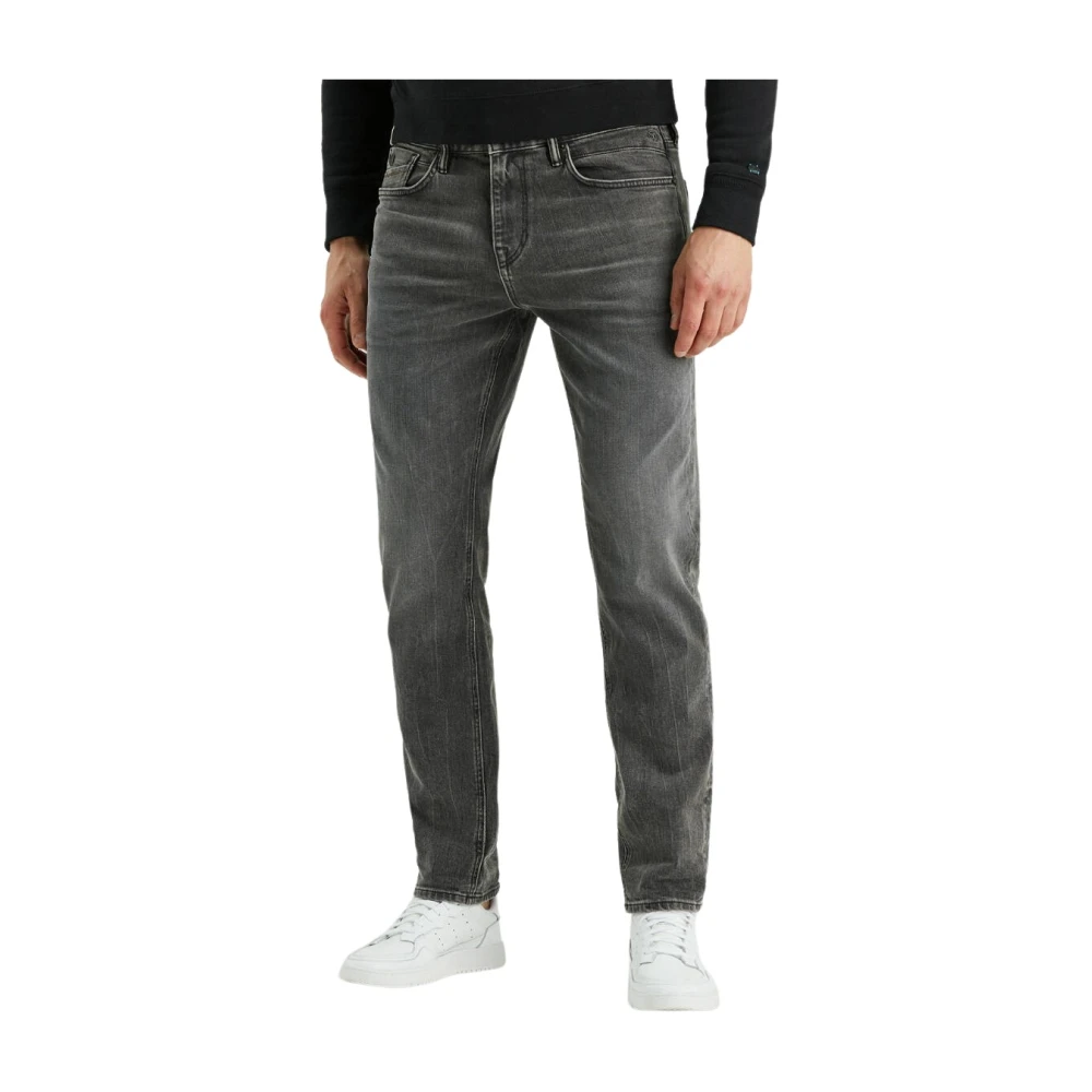 Cast Iron Reguliere Vuil Gecoate Denim Jeans Gray