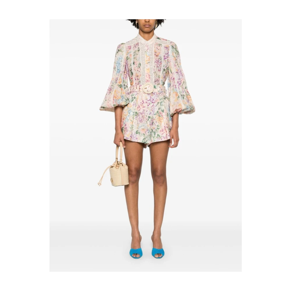 Zimmermann Multicolor Shorts voor Vrouwen Aw24 Multicolor Dames