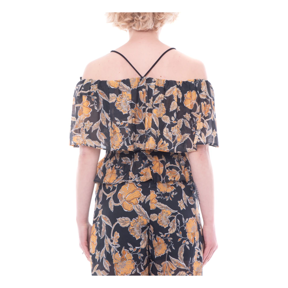 PATRIZIA PEPE Elegante Top Blouse Multicolor Dames