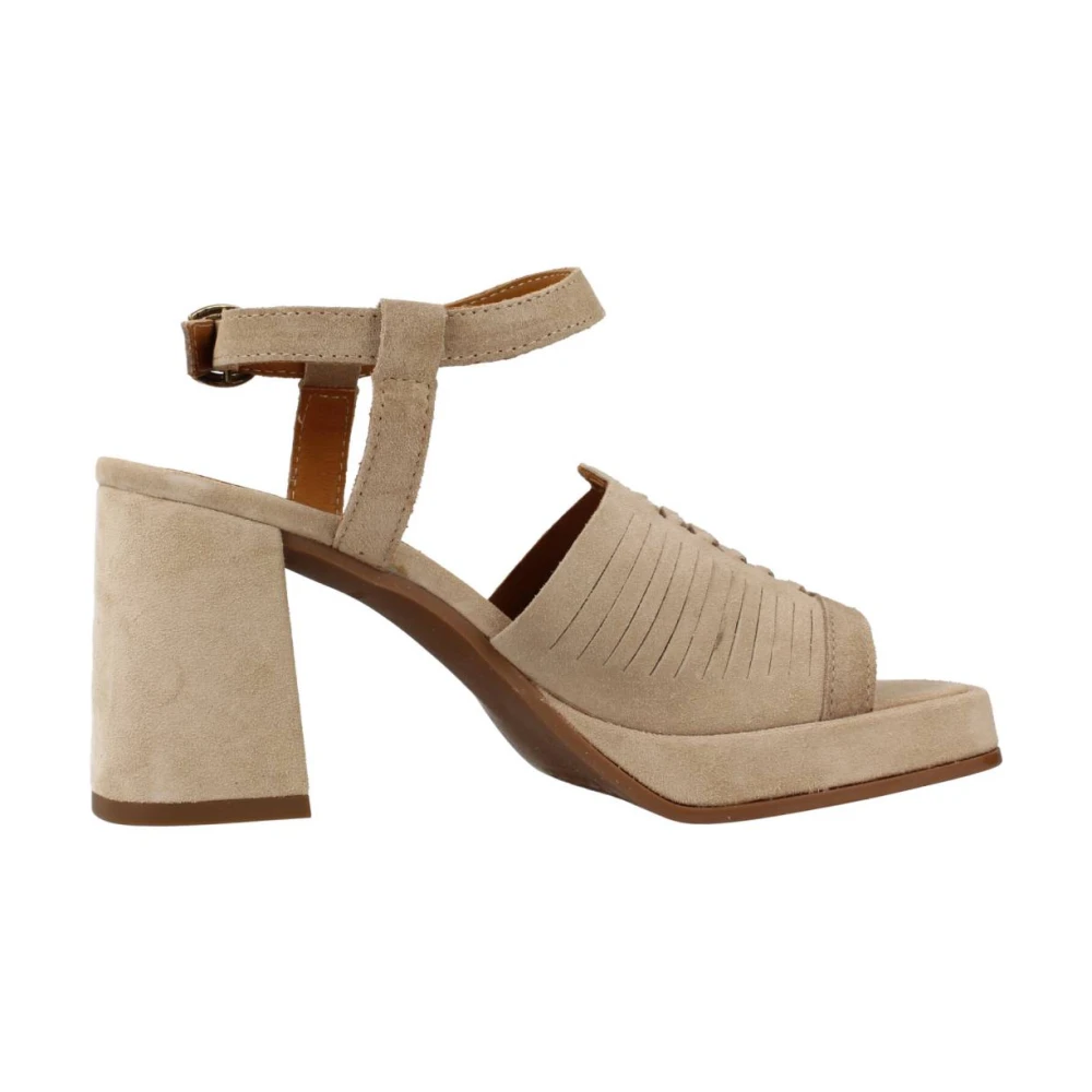 Alpe High Heel Sandals Beige Dames