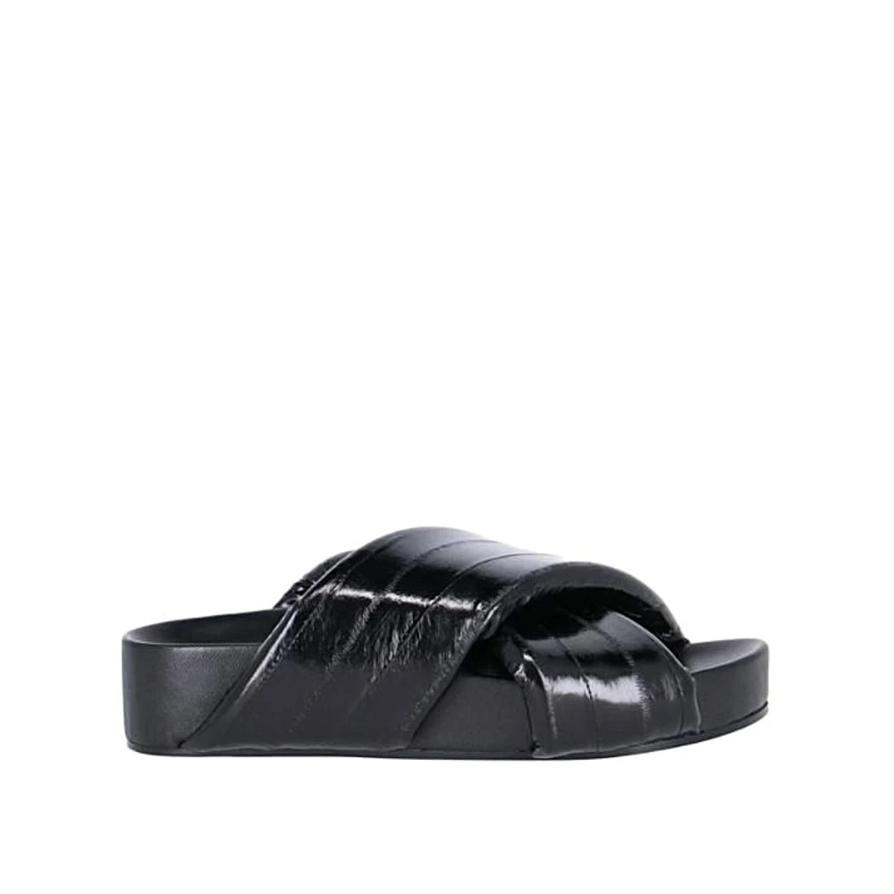 Jil Sander Women's Black Sandalo