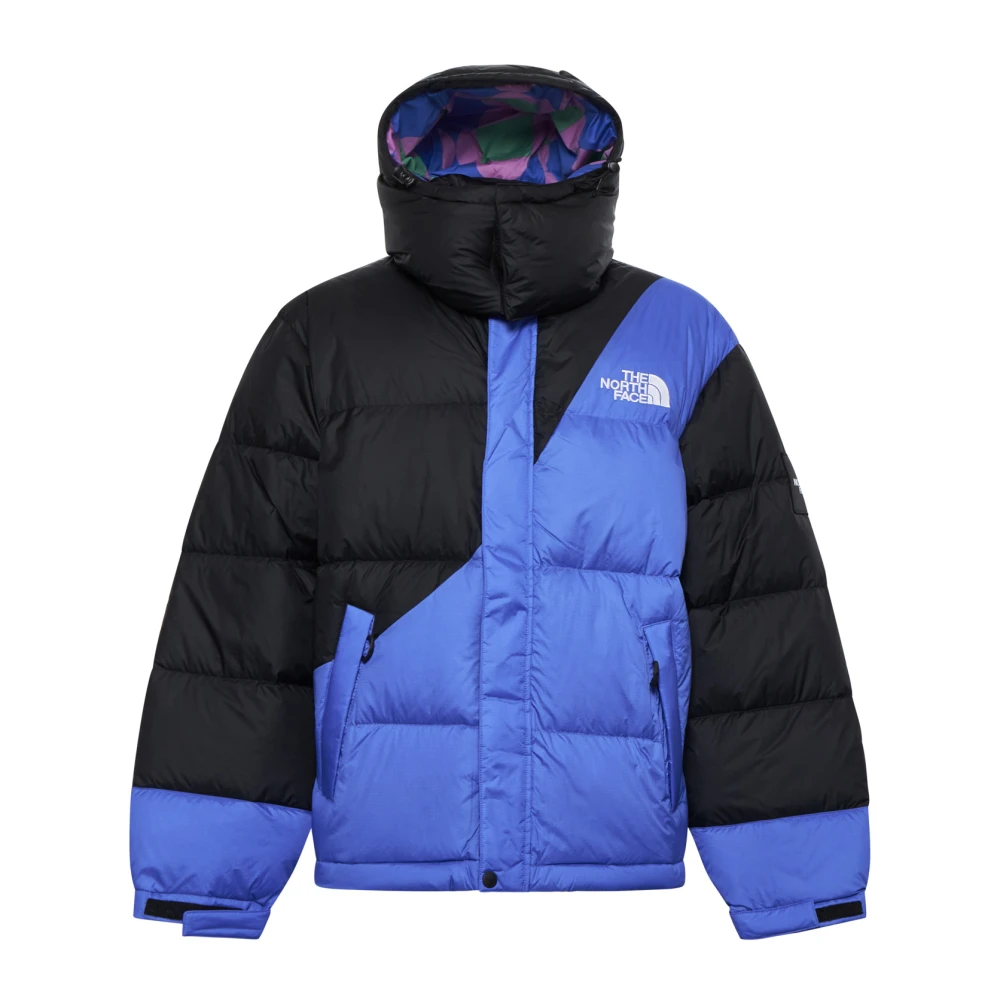 The North Face Gewatteerde Pufferjas met Capuchon Blue Heren