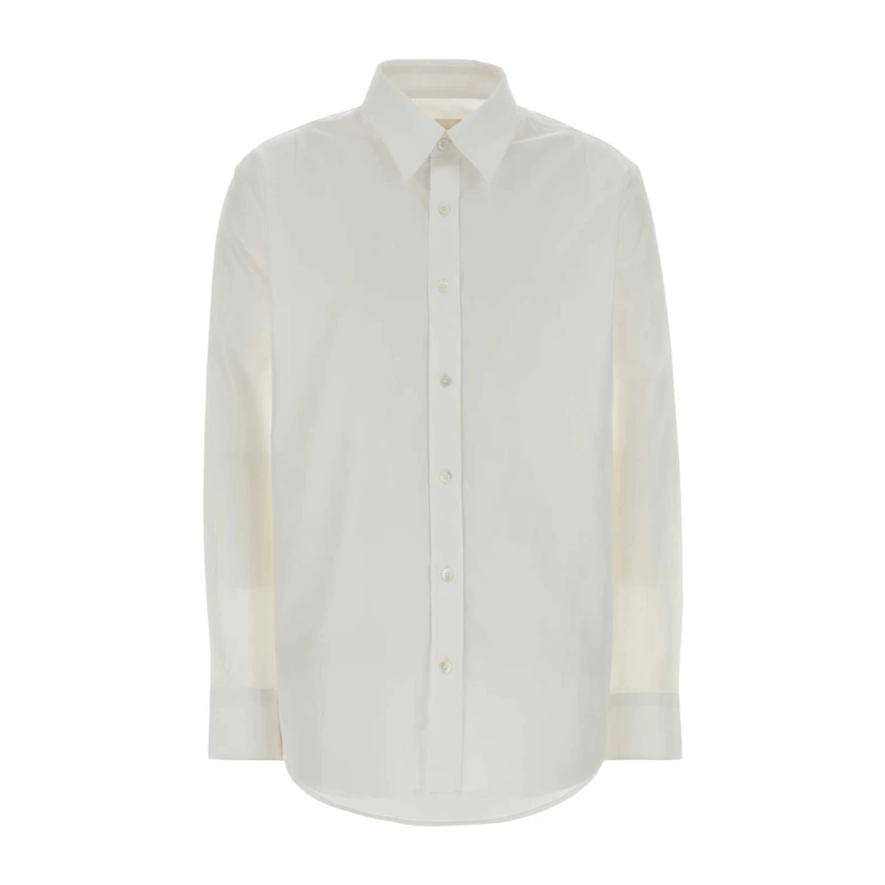 A.p.c. Women's White Shirts, M, Poplin Shirt