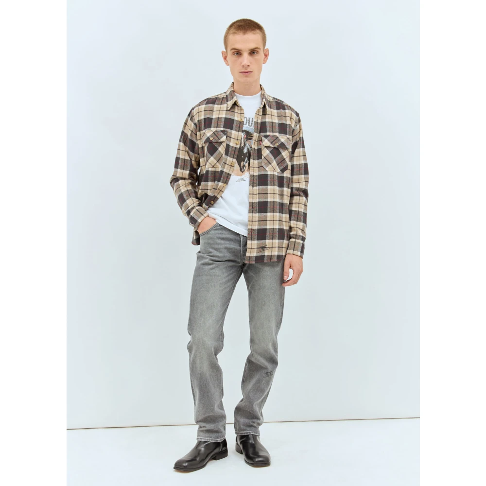 Levi's Slim Fit Jeans Gray Heren