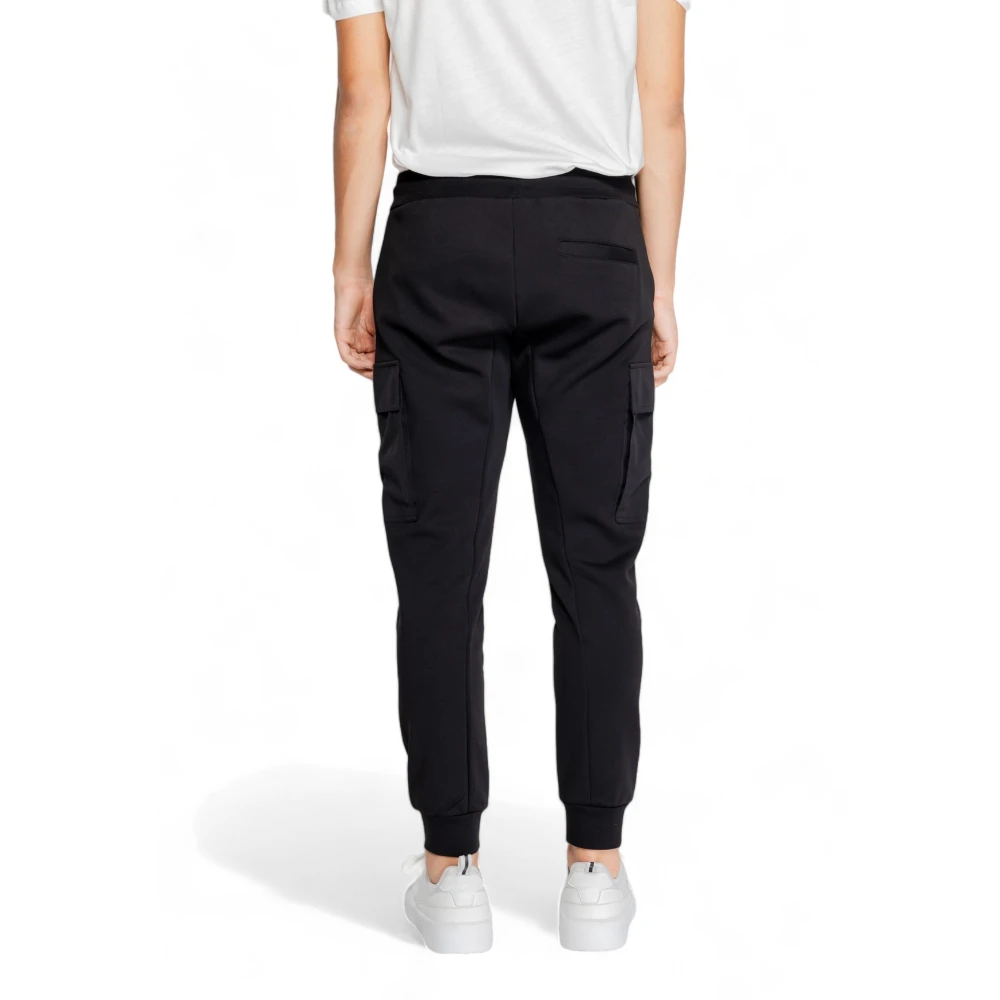 Antony Morato Zwarte Katoen-Polyester Broek Herfst Winter Black Heren