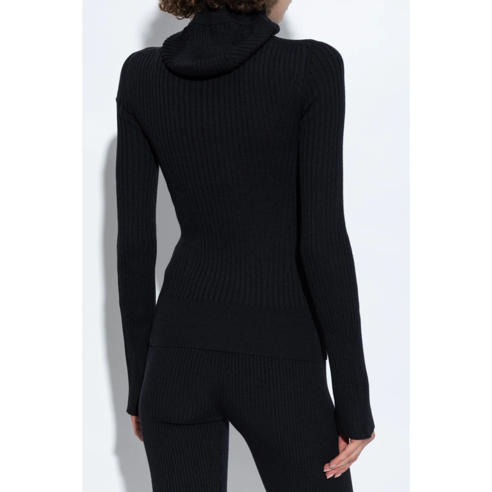 Moncler Capuchontrui Black Dames