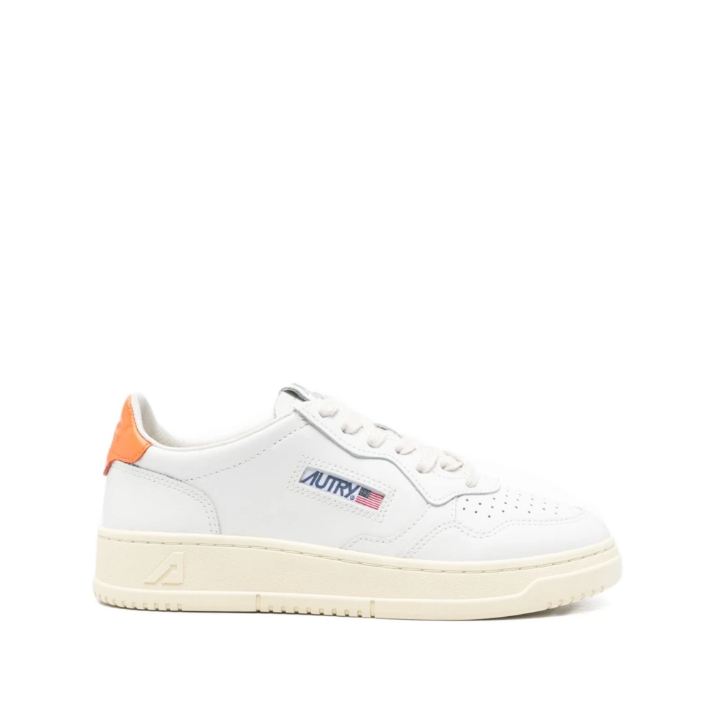 Autry Women's White Medalist Low - Sneakers - 5 Uk - Shoes
