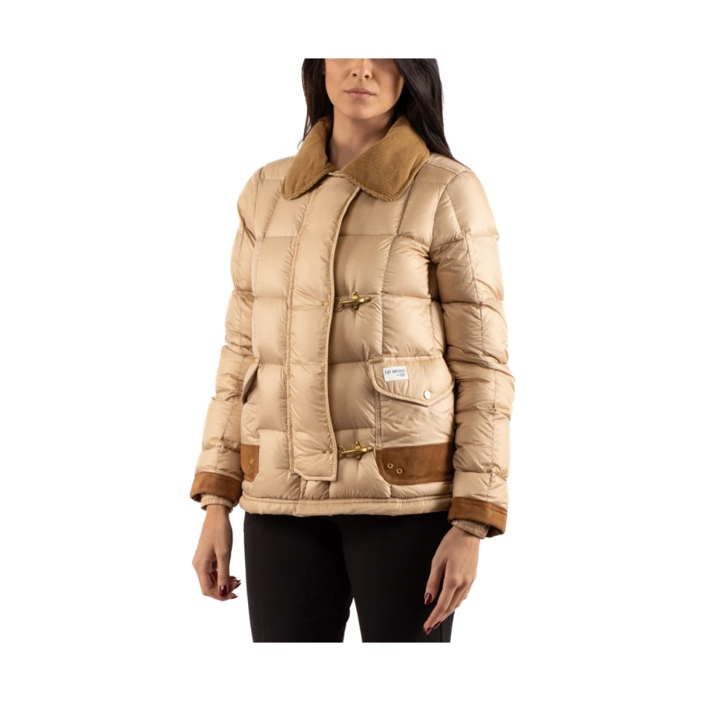 Fay Dames Blouson Jas Beige Dames