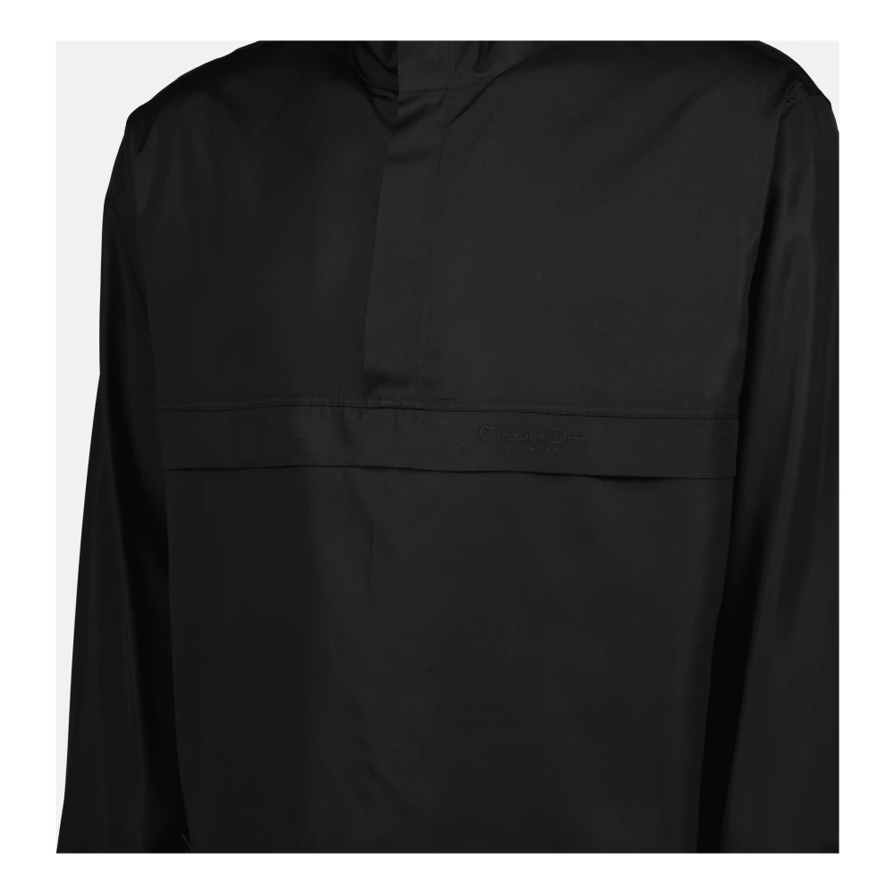 Dior Geborduurde windjack Lente-Zomer 2025 Black Heren