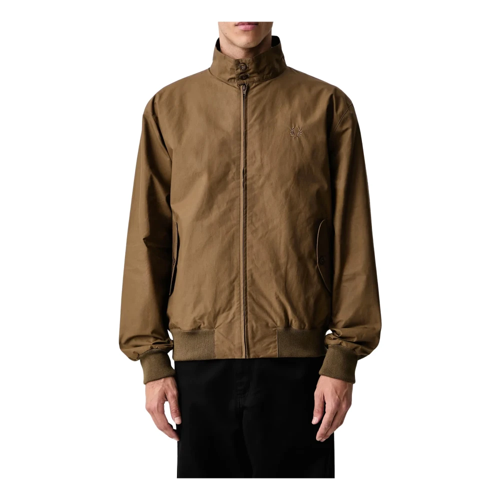 Fred Perry Uomo Marrone Giacche, M, New,
