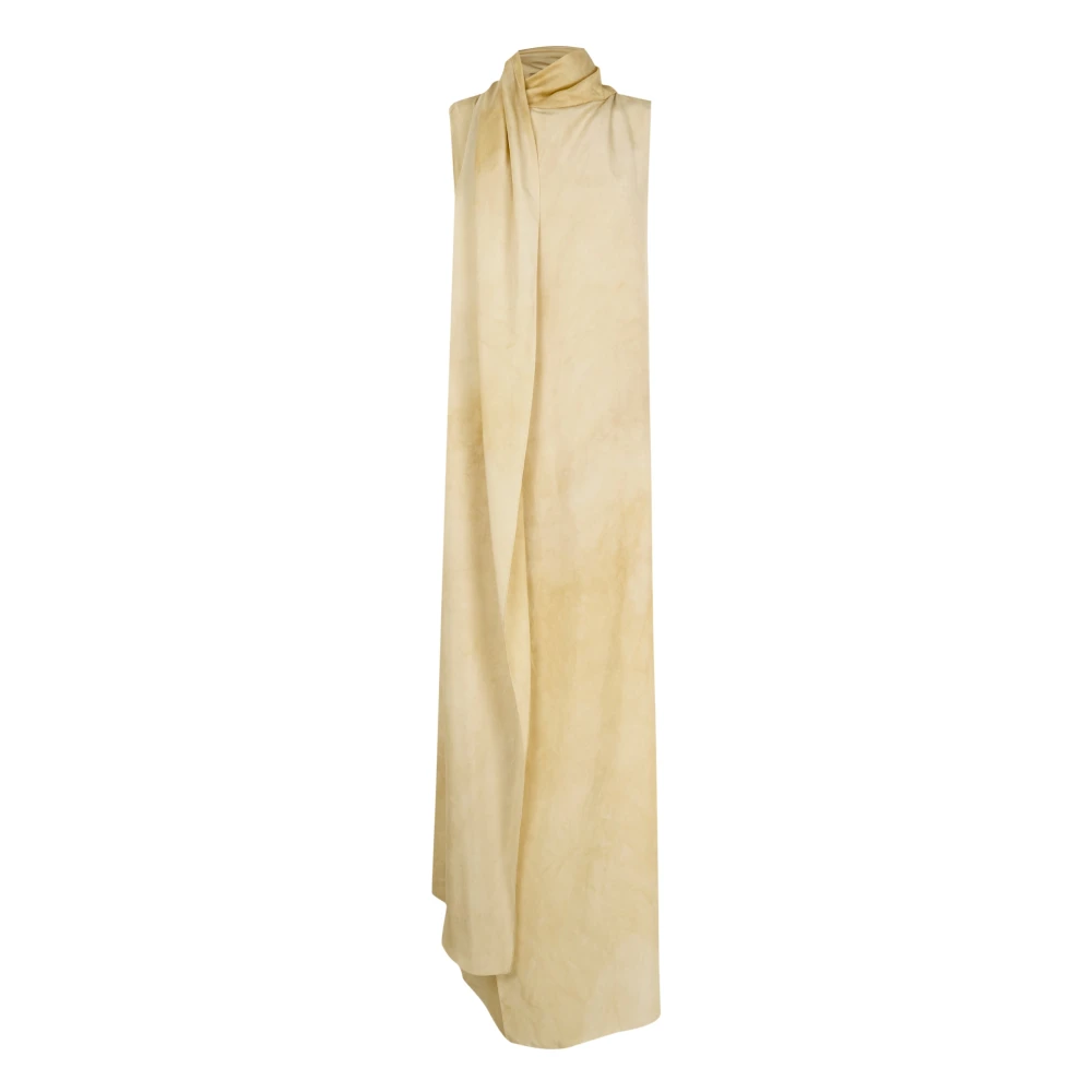 Cortana Women's Beige Dream Silk Gown - Gowns - 2XS - Dresses