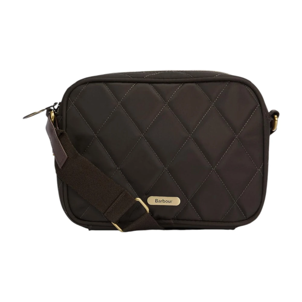 Barbour Women's Green Quilted Crossbody Bag