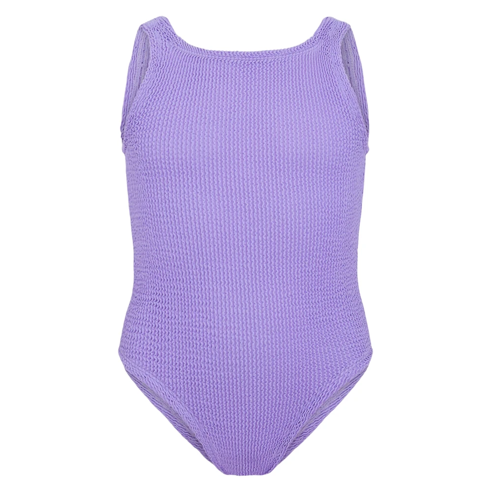 Hunza G Girls Purple Kids Swimsuits, 3 Y, Classic Swimsuit