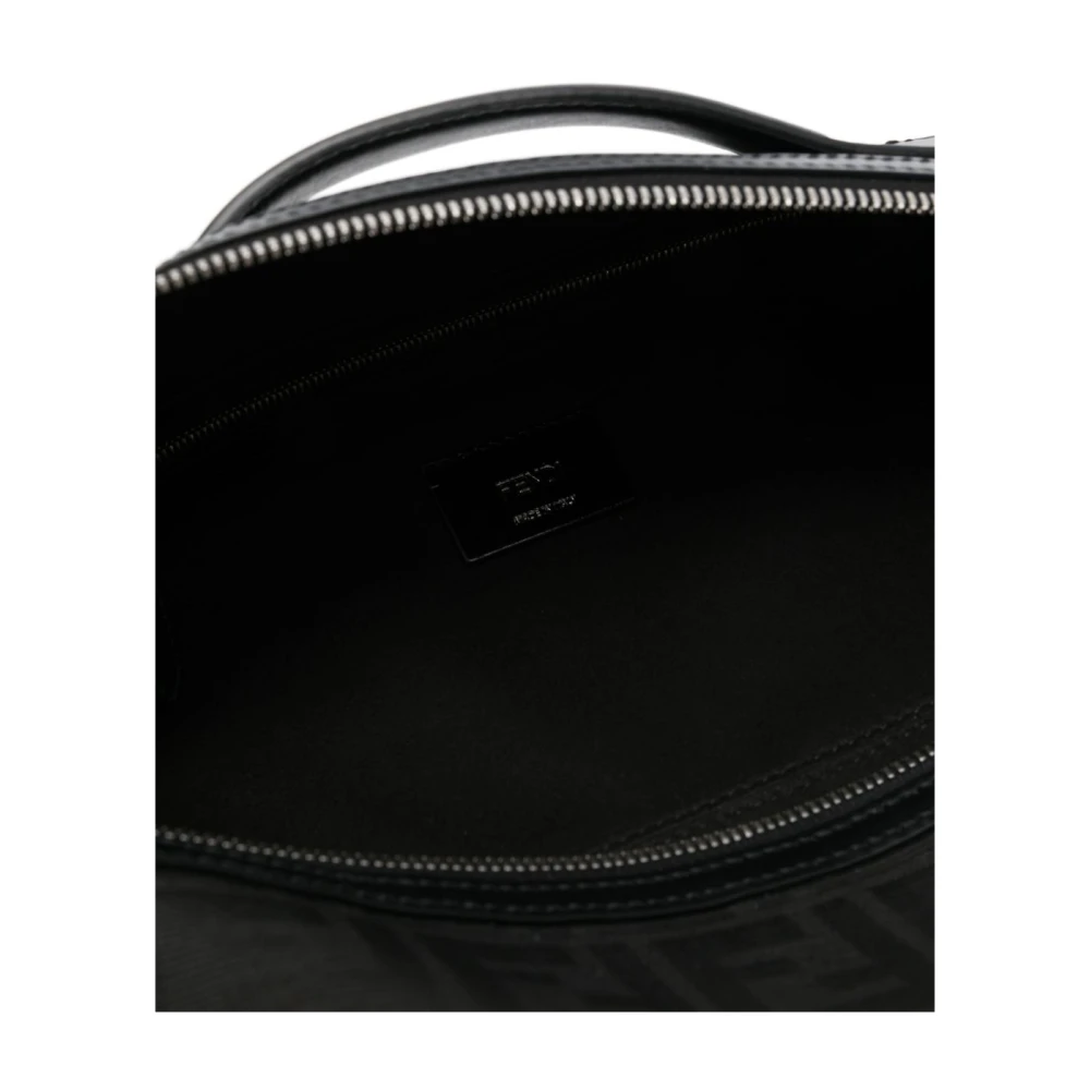 Fendi Eclissi FF Motief Handtas Brown Heren