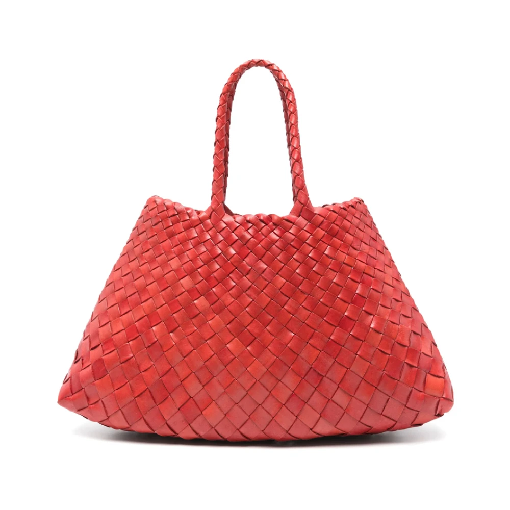 Dragon Diffusion Rode Gevlochten Handtas Red Dames