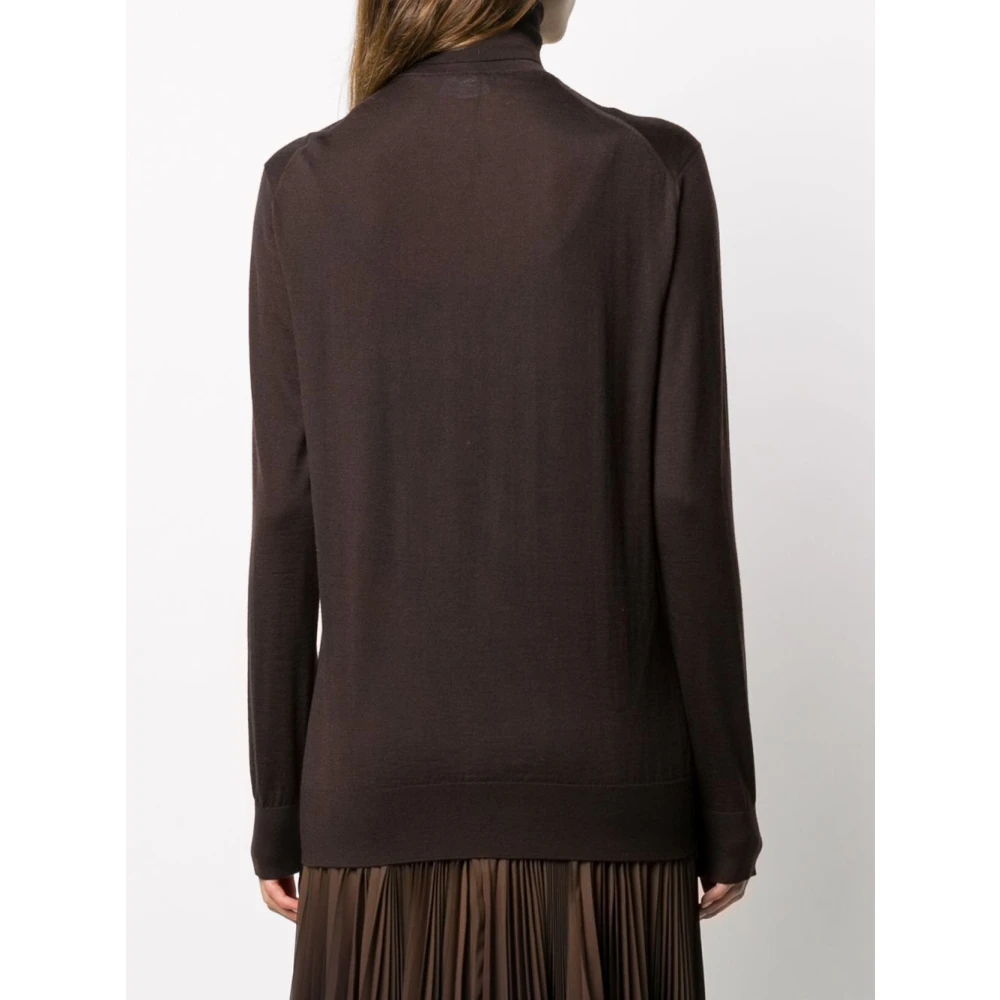Dolce & Gabbana Ebony Kasjmier Gebreide Rolhals Sweater Black Dames