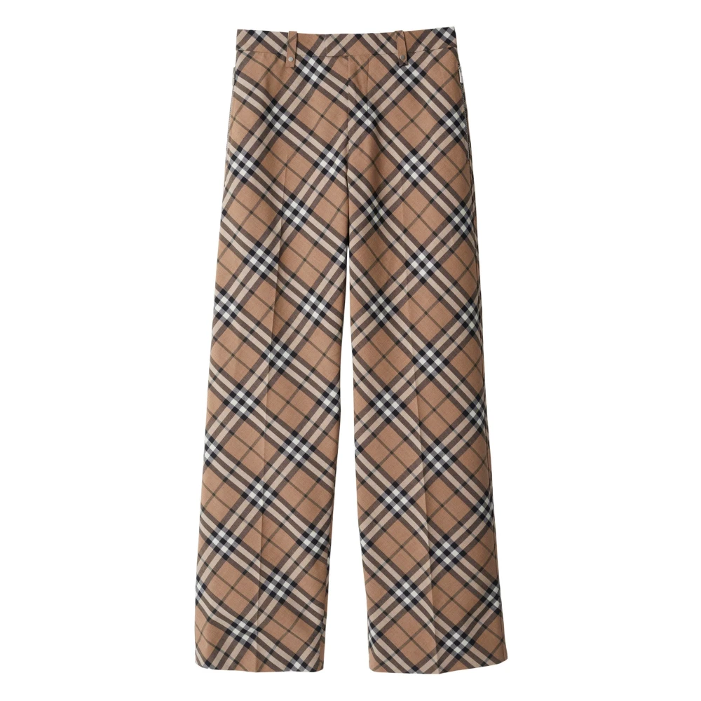 Trousers > Wide Trousers - - Burberry - Modalova