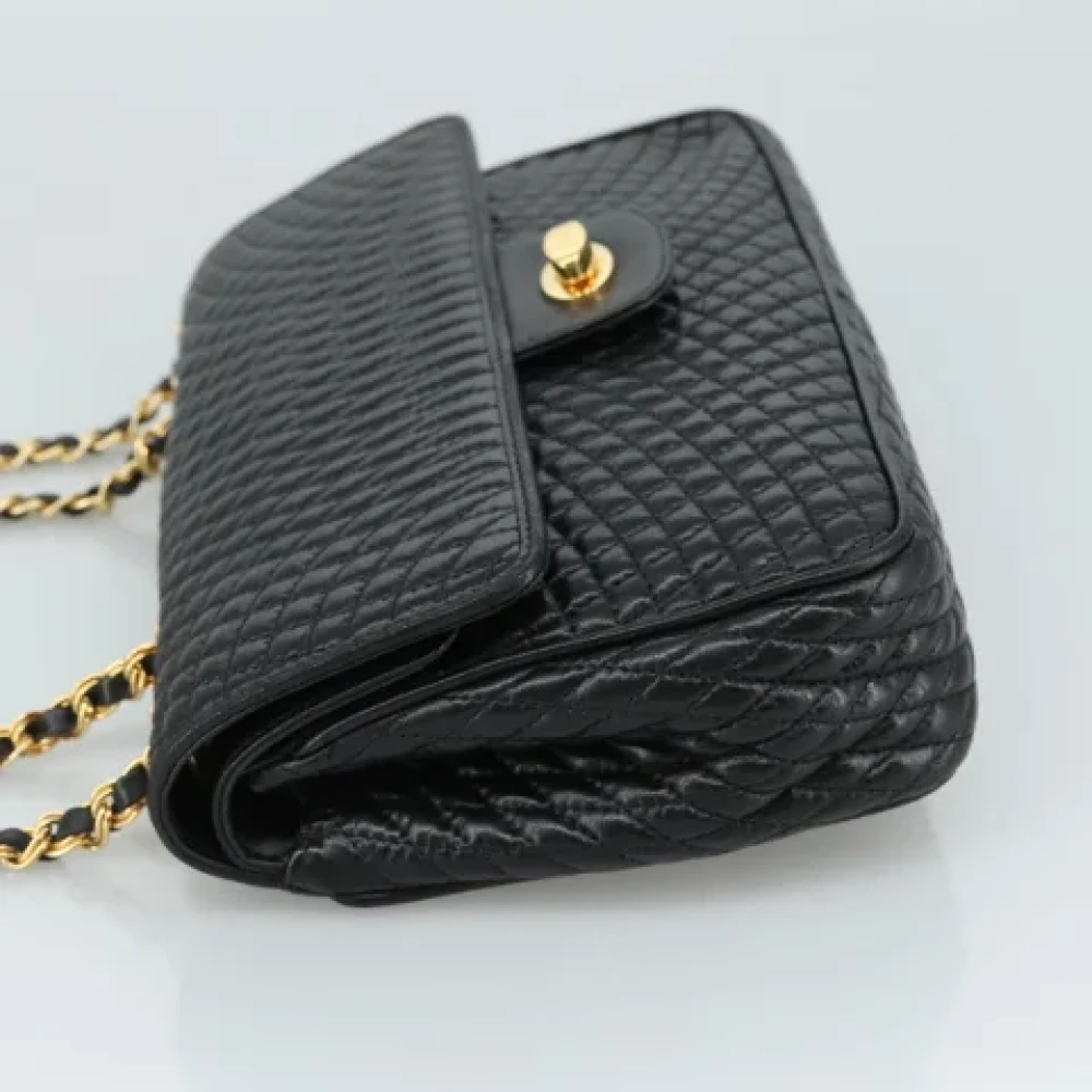 Bally Pre-owned Leather shoulder-bags Black Dames