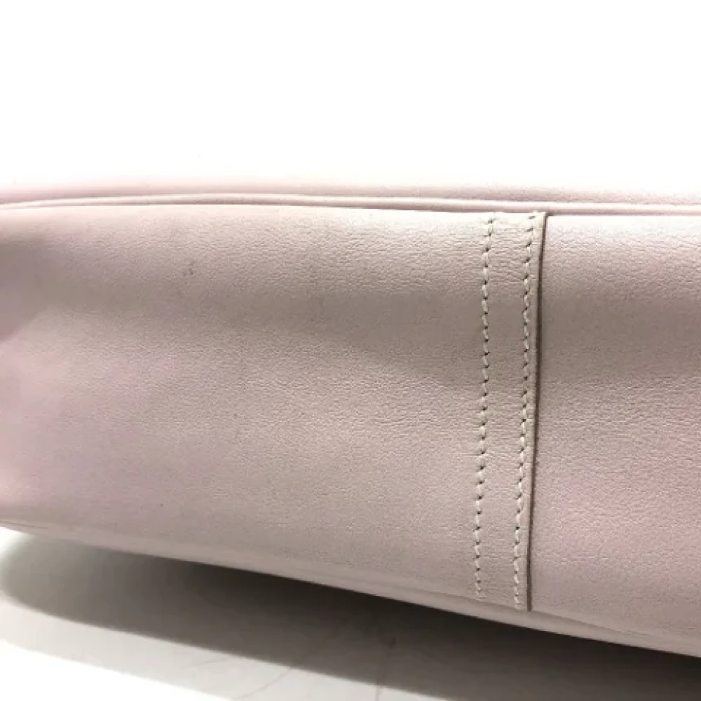 Hermès Vintage Pre-owned Leather shoulder-bags Pink Dames