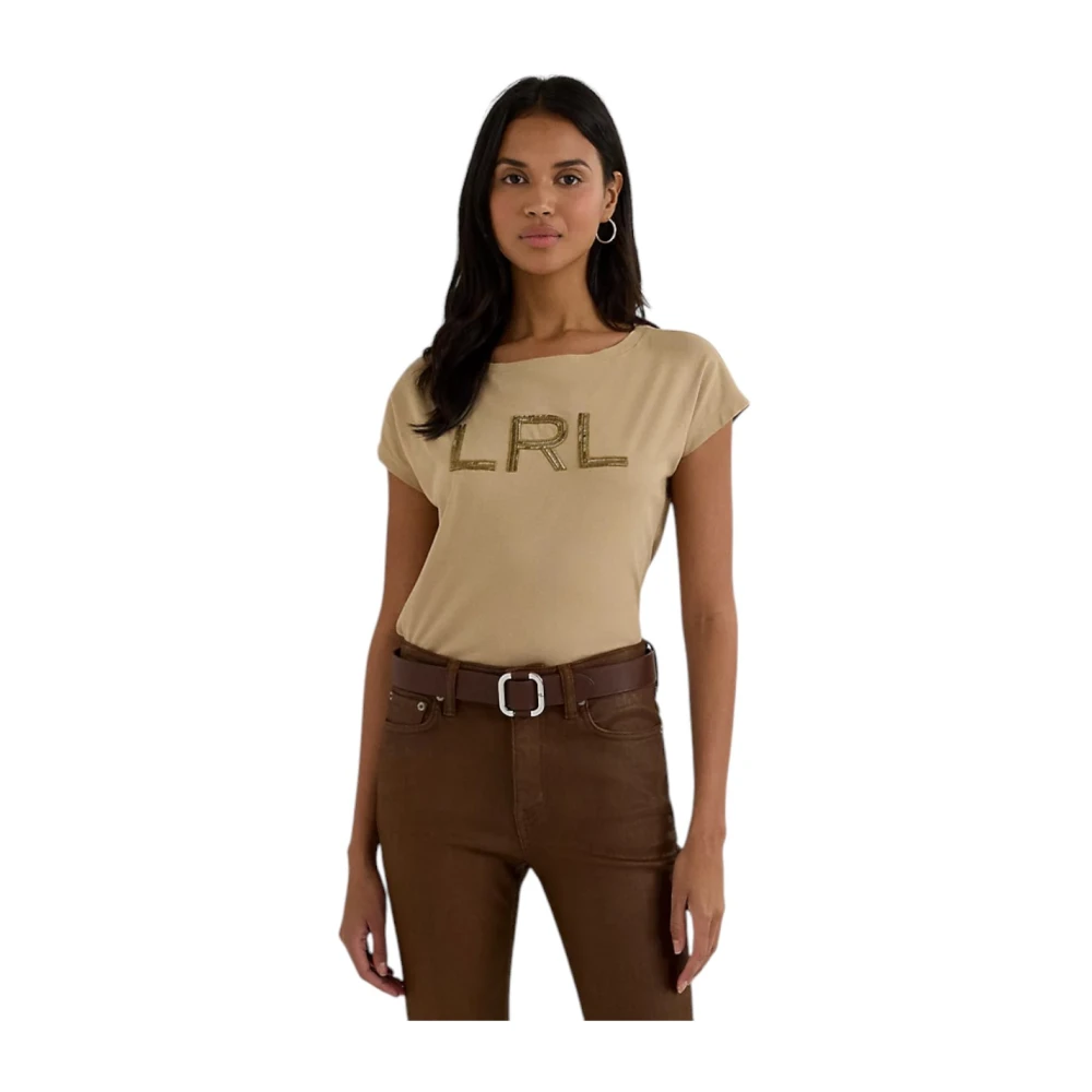 Ralph Lauren T-shirt Beige Dames