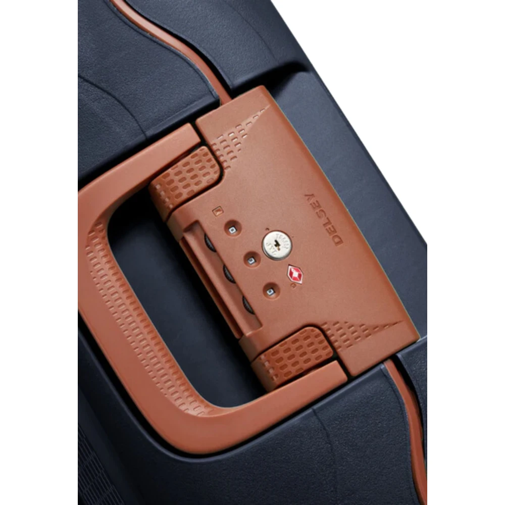 Delsey Blauwe Koffers met TSA-slot Blue Unisex