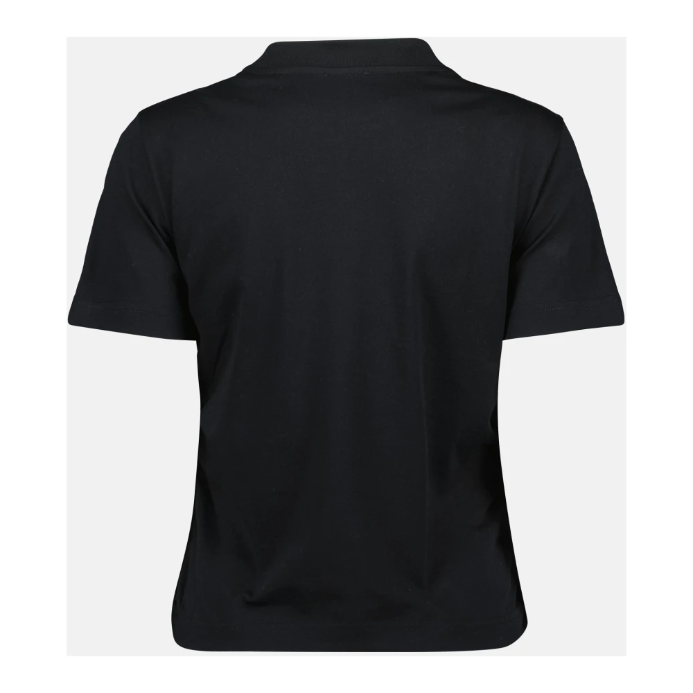Burberry Zwart Festival T-shirt Lente-Zomer 2025 Black Dames