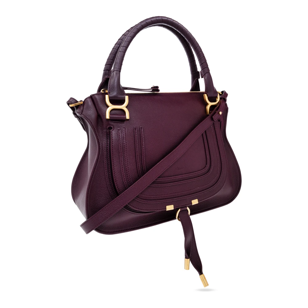 Chloé Middelgrote Schoudertas Purple Dames
