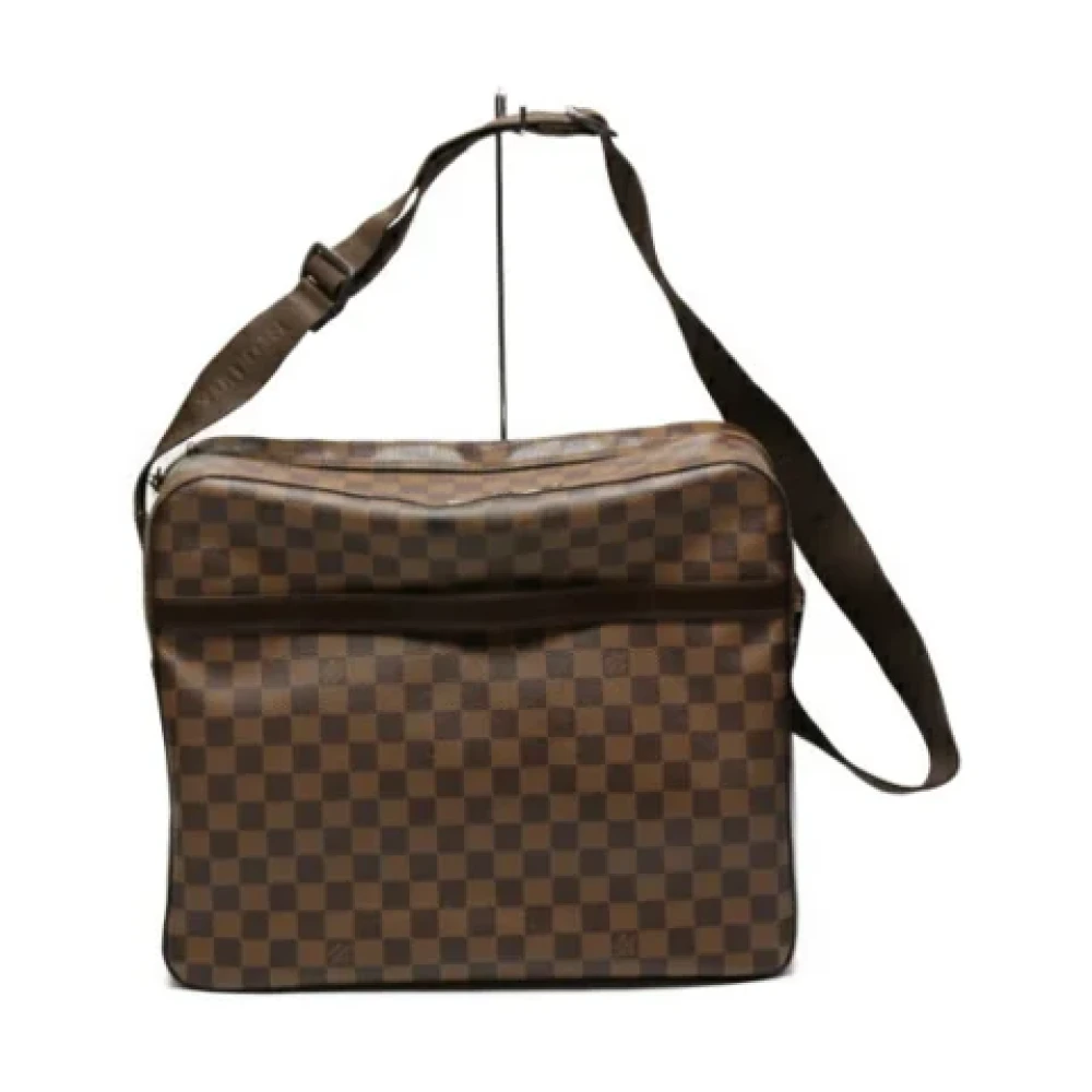Louis Vuitton Vintage Pre-owned Canvas shoulder-bags Brown Dames