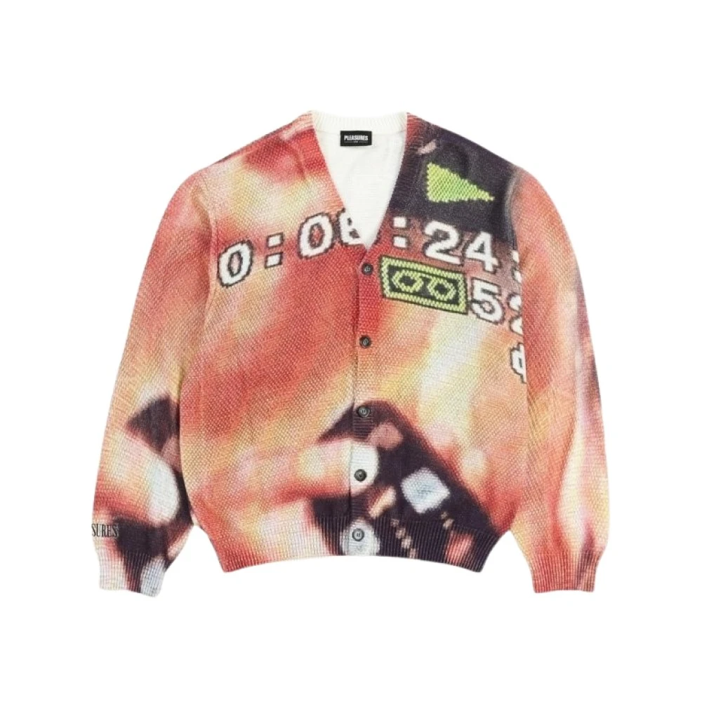 Pleasures Kleurrijke Cardigan voor alle maten Multicolor Heren