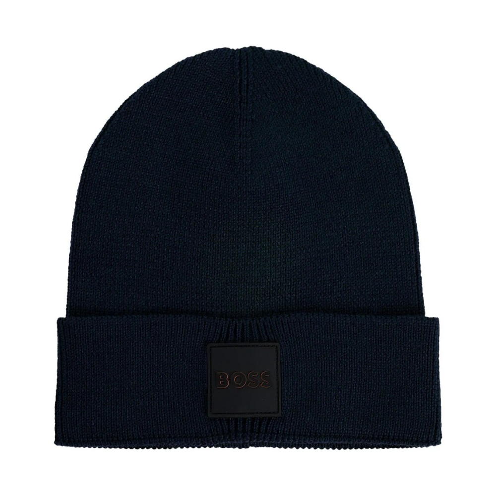 Hugo Blue Foxxy R Beanie - Unisex - Accessories - One Size - Accessories