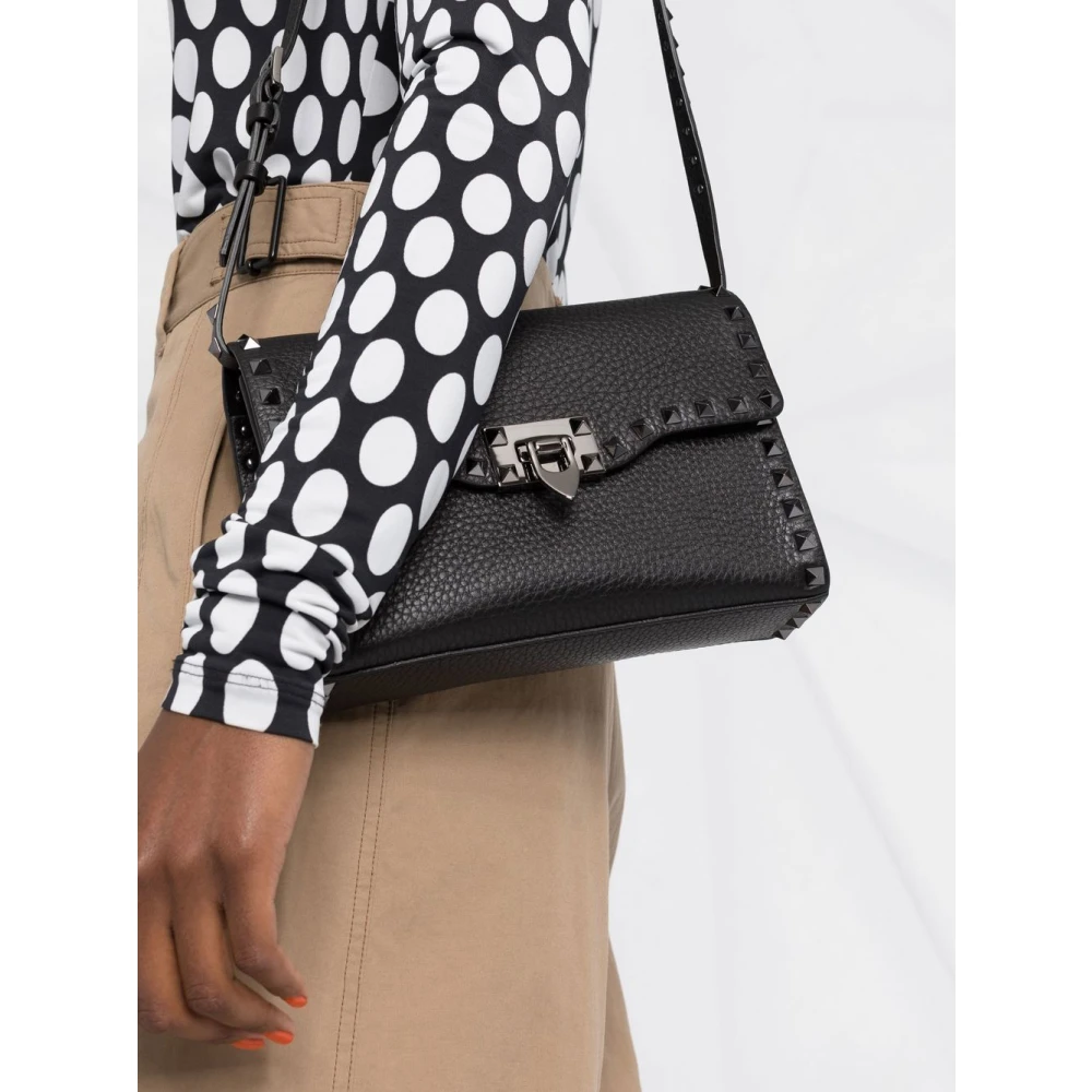 Valentino Garavani Zwarte Tassen Collectie Black Dames