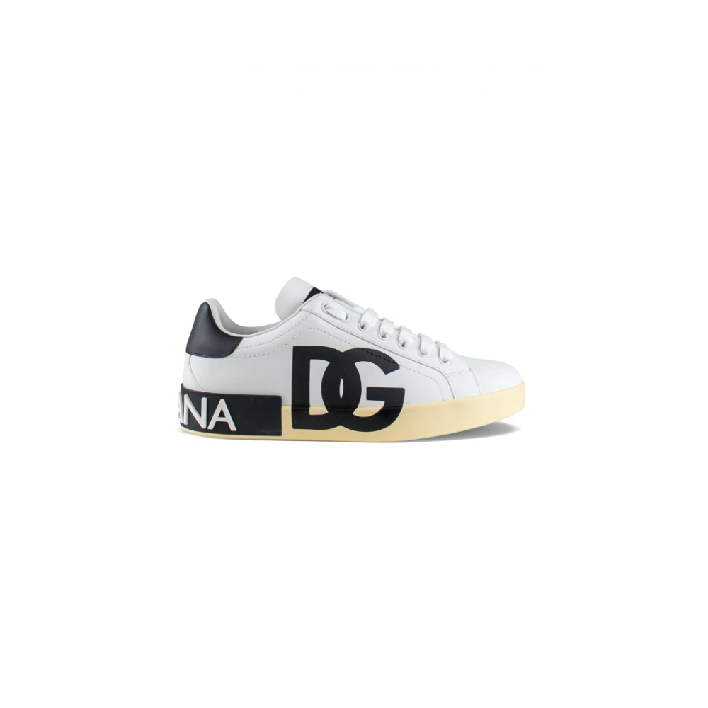 Dolce & Gabbana Uomo Bianco - Sneakers Basse Portofino - Shoes - 40 Eu
