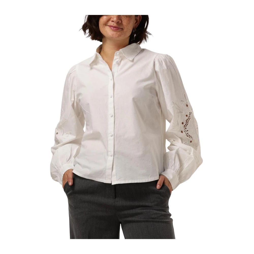 Y.A.S Elegante Witte Blouse voor Vrouwen White Dames