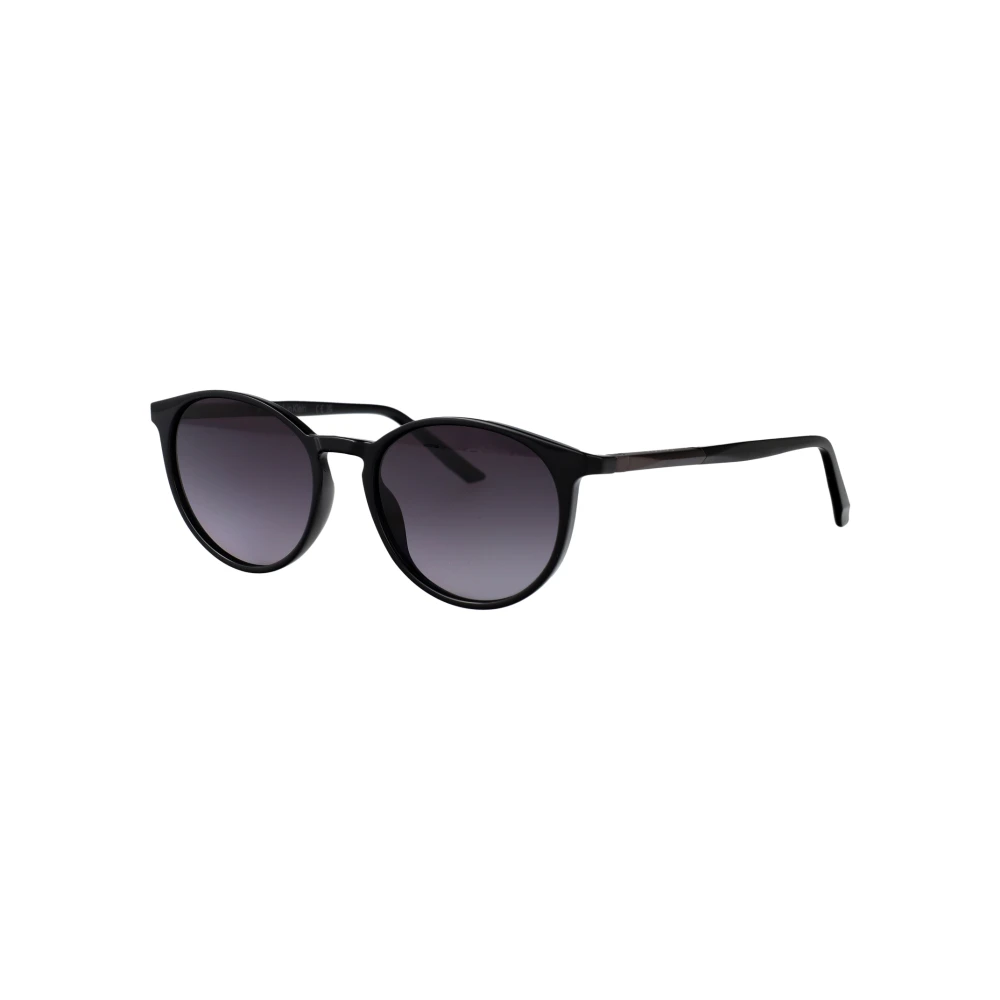 Calvin Klein Unisex Black Round Sunglasses