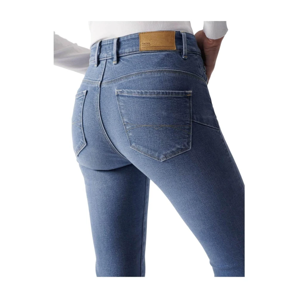 Salsa Skinny Jeans Blue Dames