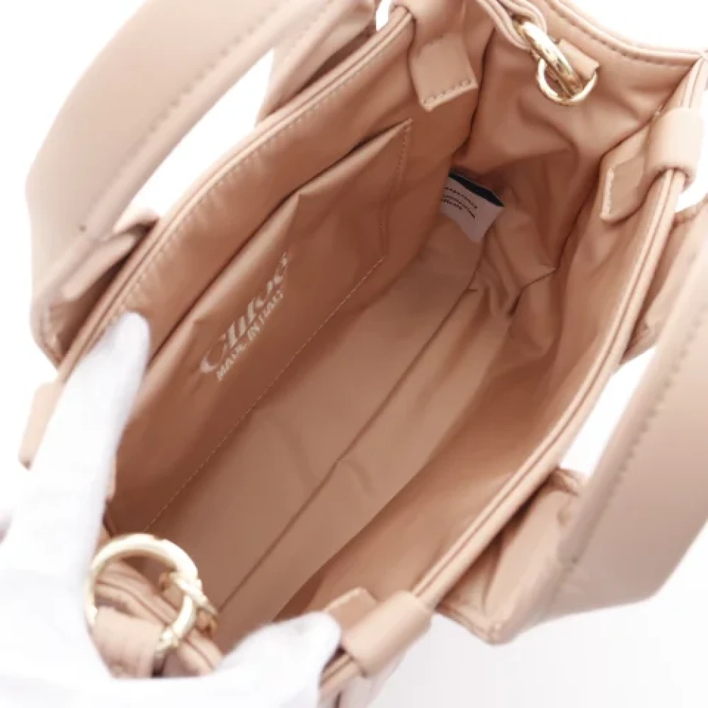Chloé Pre-owned Fabric handbags Beige Dames