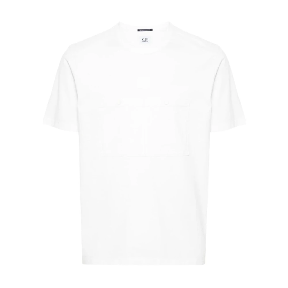 C.P. Company Reguliere T-shirt 101 White Heren