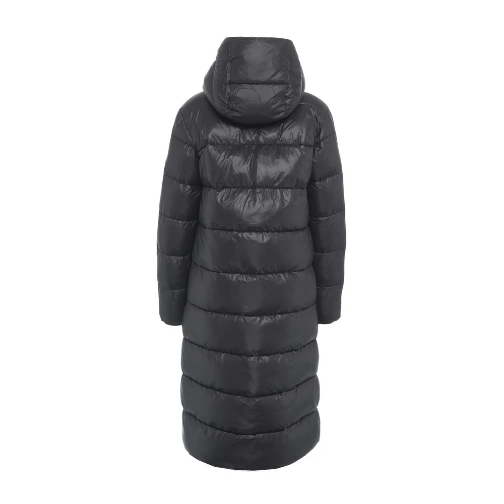 Blauer Zwarte Jas Aw24 Dameskleding Black Dames